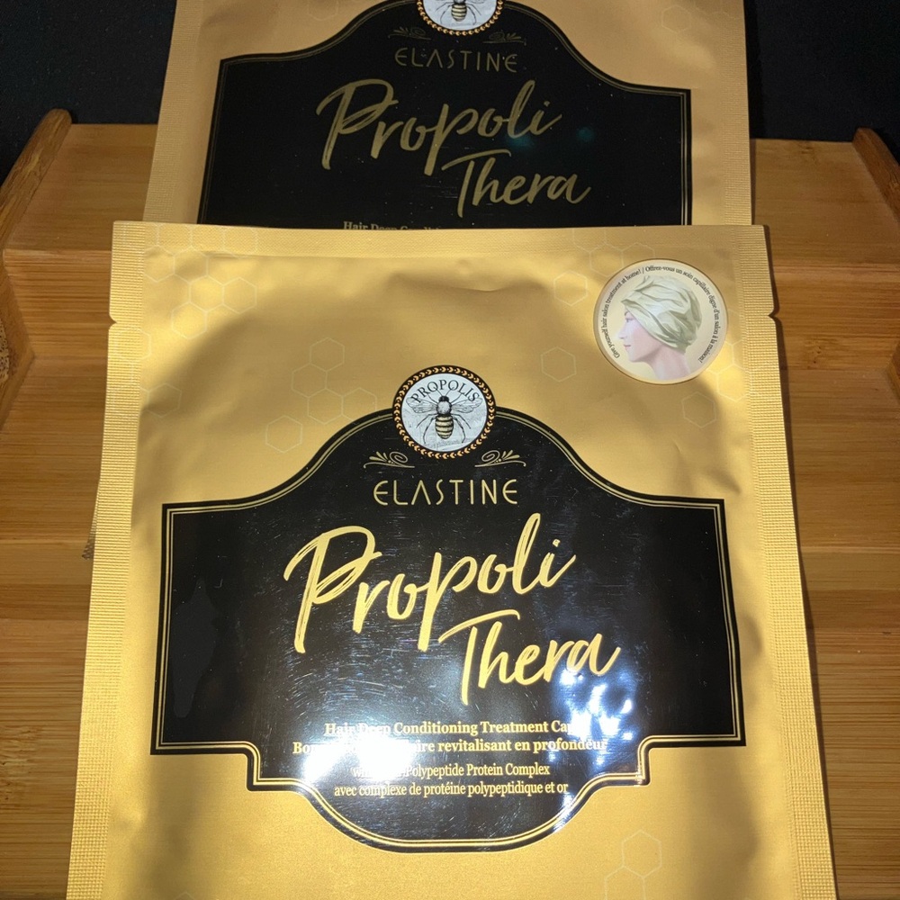 Avon Elastine Propolithera Hair Treatment - Black and Gold